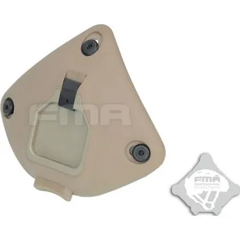 Airsoft FMA FMA NVG montážní základna TATM na helmu - Písková