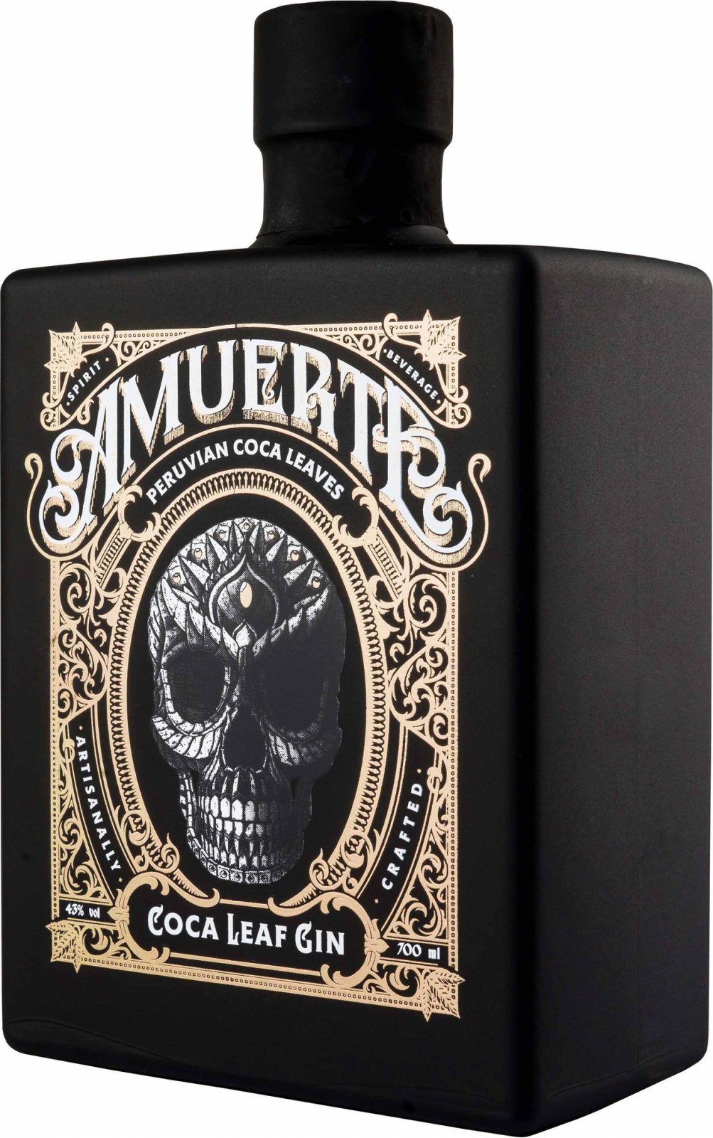 Amuerte Black Coca Leaf Gin 43% vol. Gin