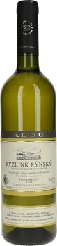 Víno Vinařství Baloun Ryzlink Rýnský 2017 pozdní sběr 0,75 l