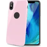 Celly Gelskin pro iPhone XS Max růžové