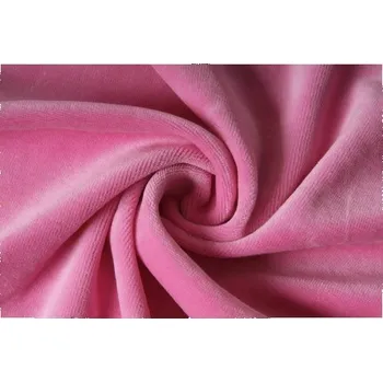 Kojenecký plyš, tmavě růžová, látky, metráž