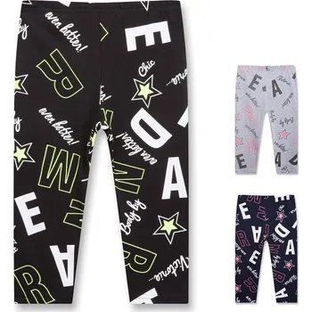 Dívčí kraťasy KUGO DÍVČÍ 3/4 LEGÍNY "CHIC" Barva: černá, Velikost: 116