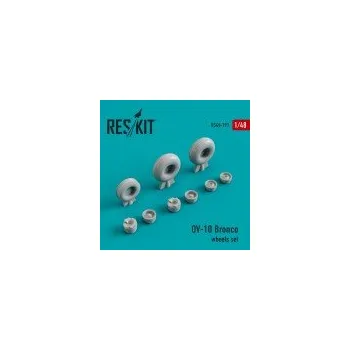 Plastikový model 1/48 OV-10 Bronco wheel set (TESTORS/HAWK)