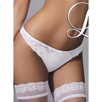 Dámské spodní prádlo Kalhotky tanga 993 bílá vel.40 - Leilieve (bílá, vel. 40)
