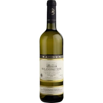 Víno Vinařství Baloun Rulandské šedé 2017 pozdní sběr 0,75 l