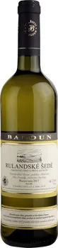 Víno Vinařství Baloun Rulandské šedé 2017 pozdní sběr 0,75 l