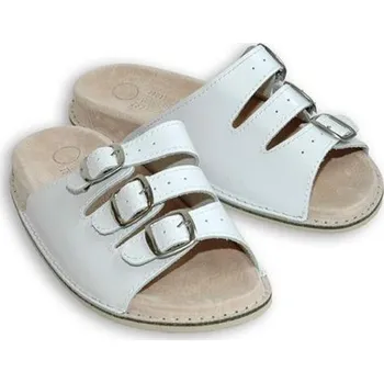 Dámské pantofle Zdravotní pantofle bílé 36