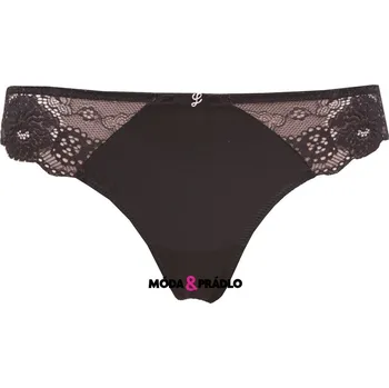 Kalhotky Kalhotky tanga 993 černá vel.36 - Leilieve