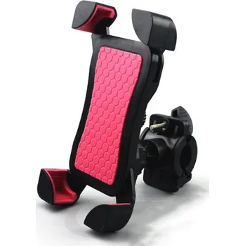 Držák telefonu na kolo a motorku - růžový