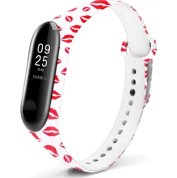 Xiaomi Náhradní náramek Mi band 3/4 Otisk rtěnky MIBANDCZX00145