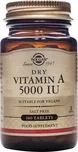 Solgar Vitamín A 5000 IU 100 tbl.