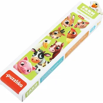 Puzzle Puzzlika Domácí zvířátka 8 zvířátek 16 dílků