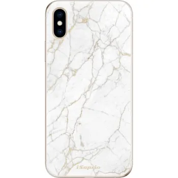 Pouzdro na mobilní telefon Odolné silikonové pouzdro iSaprio - GoldMarble 13 - iPhone XS