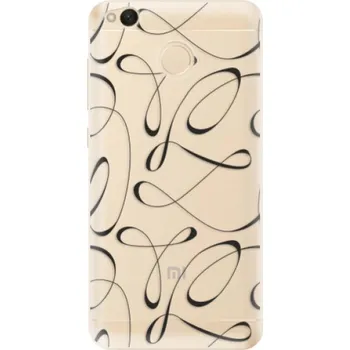 Pouzdro na mobilní telefon Odolné silikonové pouzdro iSaprio - Fancy - black - Xiaomi Redmi 4X