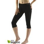 Leginy capri Eco bamboo 95033P černé vel.L/XL - Gina