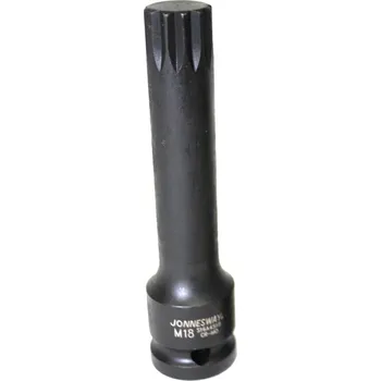 Auto-moto Hlavice úderová XZN M18 1/2", délka 100 mm - JONNESWAY