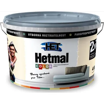barva na zeď HET Hetmal Color 4 kg