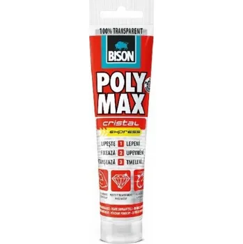 Průmyslové lepidlo Bison Poly Max Crystal Express 115 g