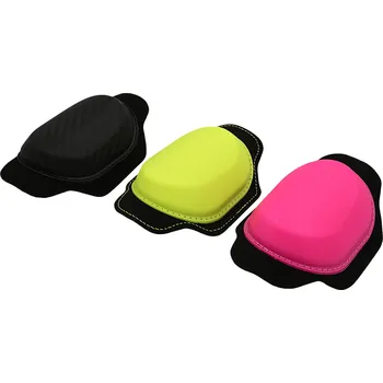 Motocyklový chránič kolene a holeně SEFIS Race kolenní slidery na kombinézu - háčkový suchý zip Barva Černá