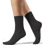 Dámské ponožky bamboo 82003P klasické černé vel.39-41 - Gina