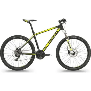 Horské kolo HEAD Troy II 27,5" černé/žluté