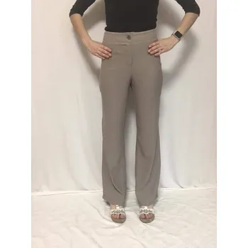 Dámské kalhoty Dámské kalhoty, Barva Béžová, Velikost XXL 48, Materiál 98% Polyester 2% Lycra