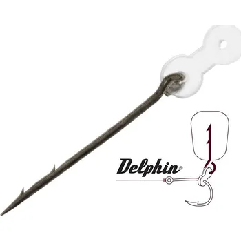 Nástrahový osten Delphin STINGER+ se silikonovým kroužkem - 12 ks délka: 10 mm