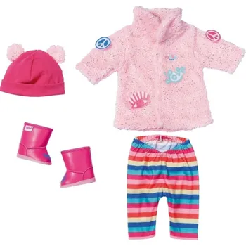 Zapf Creation Baby Born Deluxe Souprava zimní s kožíškem 43 cm Doplněk pro panenku Zapf Creation Baby Born Deluxe Souprava zimní s kožíškem 43 cm