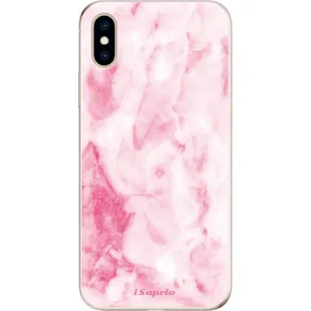 Pouzdro na mobilní telefon Odolné silikonové pouzdro iSaprio - RoseMarble 16 - iPhone XS