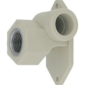 Vodovodní potrubí Aquaplast PPR KOLENO NÁSTĚNNÉ 20X1/2" P