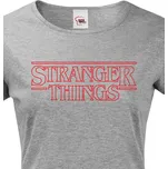 Dámské tričko Stranger Things, Barva Tmavý melír Bezvatriko.cz 1