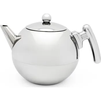 Konvice na čaj Čajová konvice Bella Ronde 1,2L chromová - Bredemeijer (Konvice Bella Ronde 1,2L chromová - Bredemeijer)