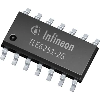 Integrovaný obvod Vysokorychlostní transceiver CAN s detekcí chyb a probuzením TLE6251-2G