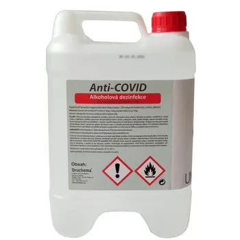Dezinfekce Druchema Alkoholová dezinfekce Anti-Covid 5 l