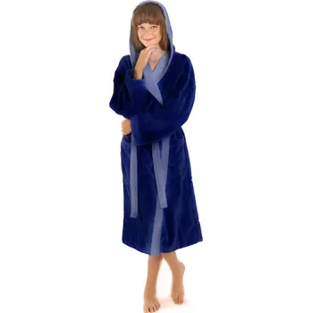 Dámské oblečení Dětský župan Tampa duo 9159 5952 tm.modrý vel.152 - Vestis