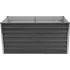 Vyvýšený záhon VidaXL Vyvýšený zahradní truhlík 160 x 80 x 77 cm šedý