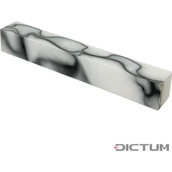 Lak na dřevo Dictum 831459 - Acrylic Pen Blank, Mother of Pearl/Black - Materiál