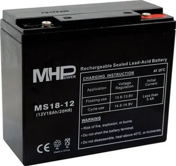 Záložní baterie Carspa MHPower VRLA AGM MS18-12