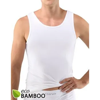 Nátělník Pánské tílko bamboo 58008P bílá vel.L/XL - Gina