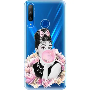 Pouzdro na mobilní telefon Odolné silikonové pouzdro iSaprio - Pink Bubble - Huawei Honor 9X