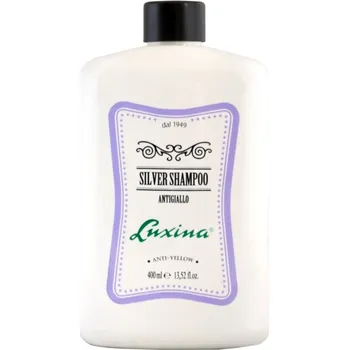 Vlasová regenerace Luxina Silver stříbrný šampón pro muže 400 ml