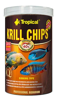 Krmivo pro rybičky Tropical Krill Chips 1000 ml