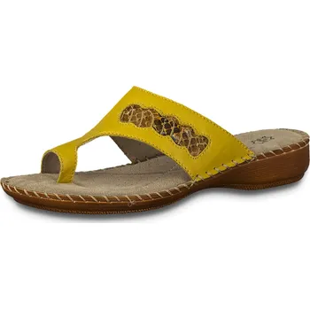 Dámské lodičky Jana dámské pantofle 8-27108-24 Barva: šafránová, Velikost: 37, Šíře podešve: H