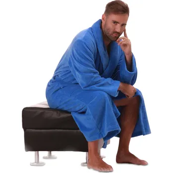 Pánský župan Pánský župan Tampa 2149 5353 sky blue vel.XL - Vestis (Župan se šálovým límcem)