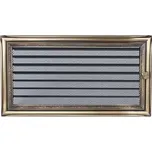 Ventishop Krbová mřížka s žaluzií 170x370 rustikální