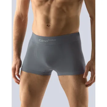 Pánské spodní prádlo Pánské boxerky bamboo PureLine s kratší nohavičkou 53004P šedé vel.M- Gina