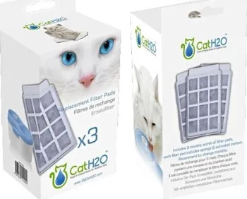 fontána pro kočku AKINU Náhradní filtry do fontány H2O pro kočky 3 ks