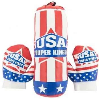 Boxovací pytel Teddies Boxovací pytel 10 x 33 cm + rukavice