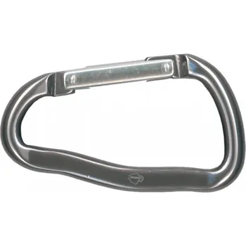 Jistící karabina - 8cm, různé barvy Vyber barvu :: Stříbrná