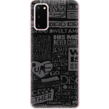 Pouzdro na mobilní telefon Odolné silikonové pouzdro iSaprio - Text 01 - Samsung Galaxy S20